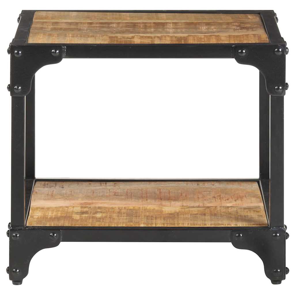 Vidaxl salontafel 40x40x36 cm massief ruw mangohout