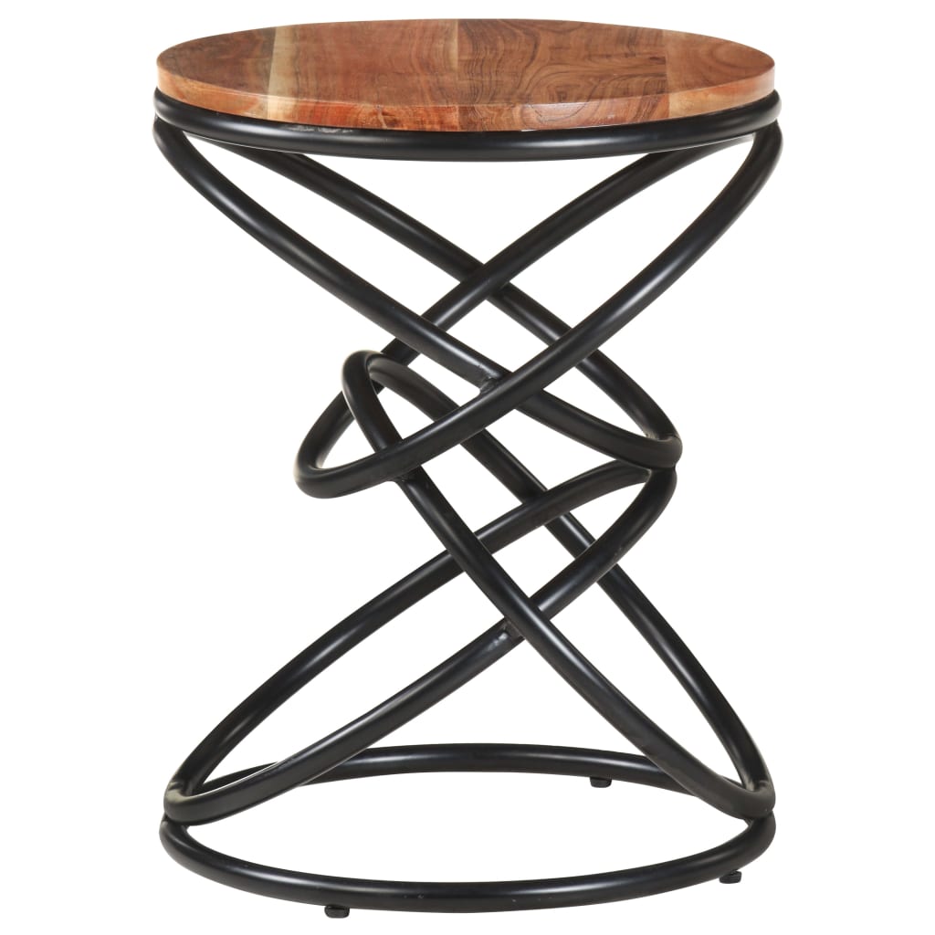 Vidaxl bijzettafel 40x40x52 cm massief acaciahout