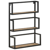 Vidaxl wandrek 60x20x85 cm ruw mangohout