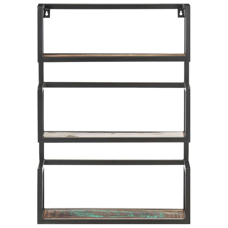 Vidaxl wandrek 60x20x85 cm massief gerecycled hout