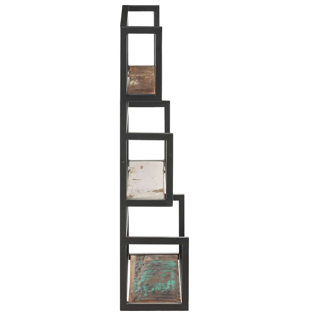 Vidaxl wandrek 60x20x85 cm massief gerecycled hout
