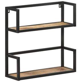 Vidaxl wandrek 60x20x60 cm ruw mangohout