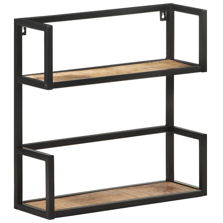 Vidaxl wandrek 60x20x60 cm ruw mangohout