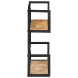 Vidaxl wandrek 60x20x60 cm ruw mangohout
