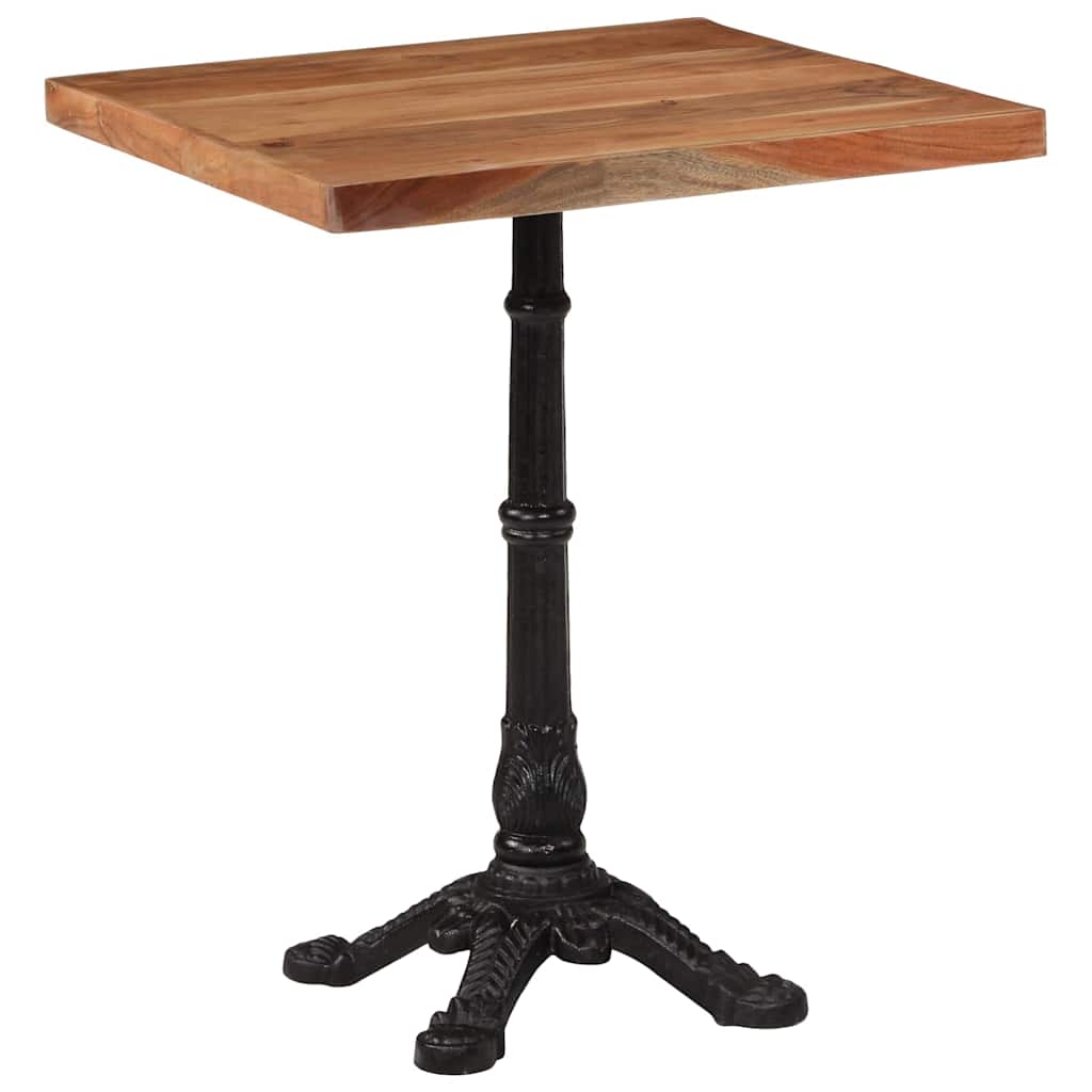 Vidaxl bistrotafel 60x60x76 cm massief acaciahout