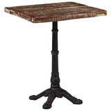 Vidaxl bistrotafel 60x60x76 cm massief gerecycled hout
