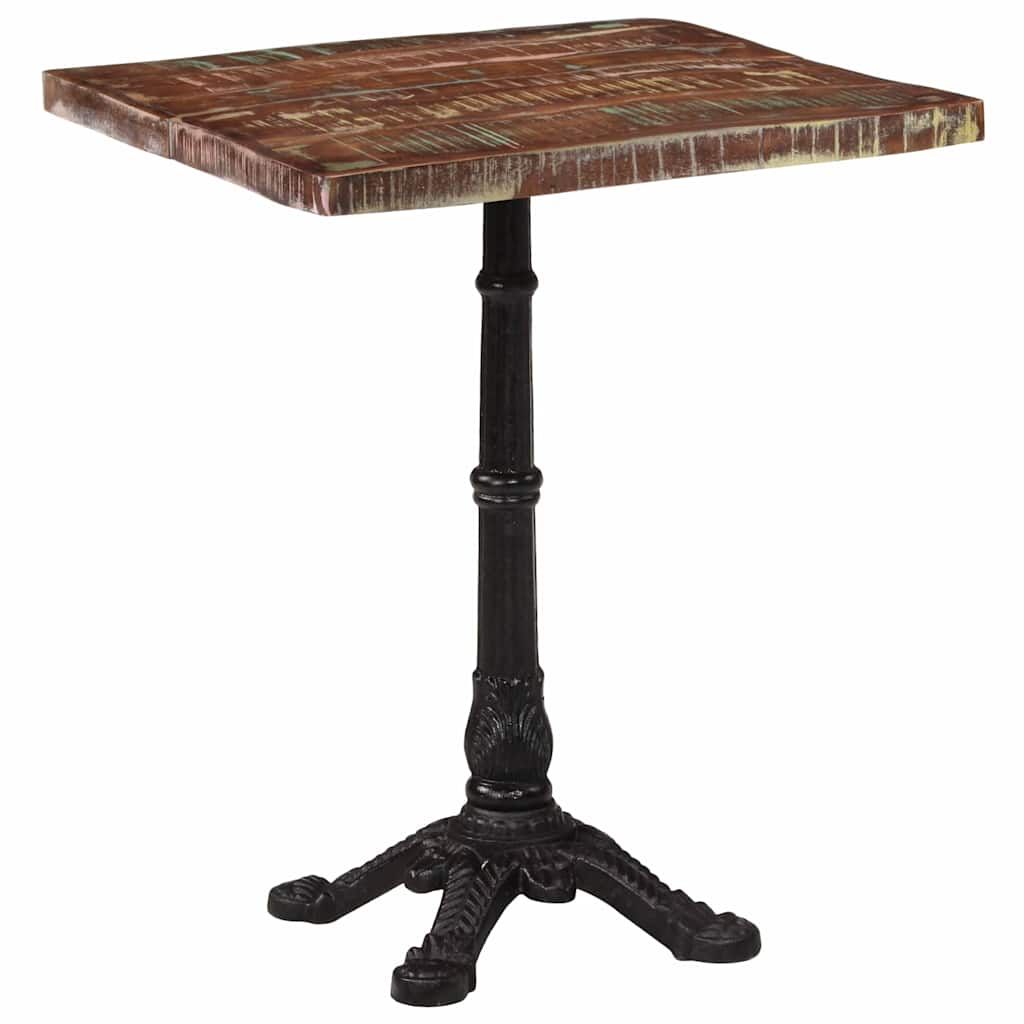 Vidaxl bistrotafel 60x60x76 cm massief gerecycled hout
