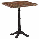 Vidaxl bistrotafel 60x60x76 cm massief gerecycled hout