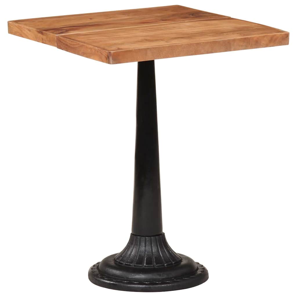 Vidaxl bistrotafel 60x60x76 cm massief acaciahout