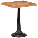Vidaxl bistrotafel 60x60x76 cm massief acaciahout