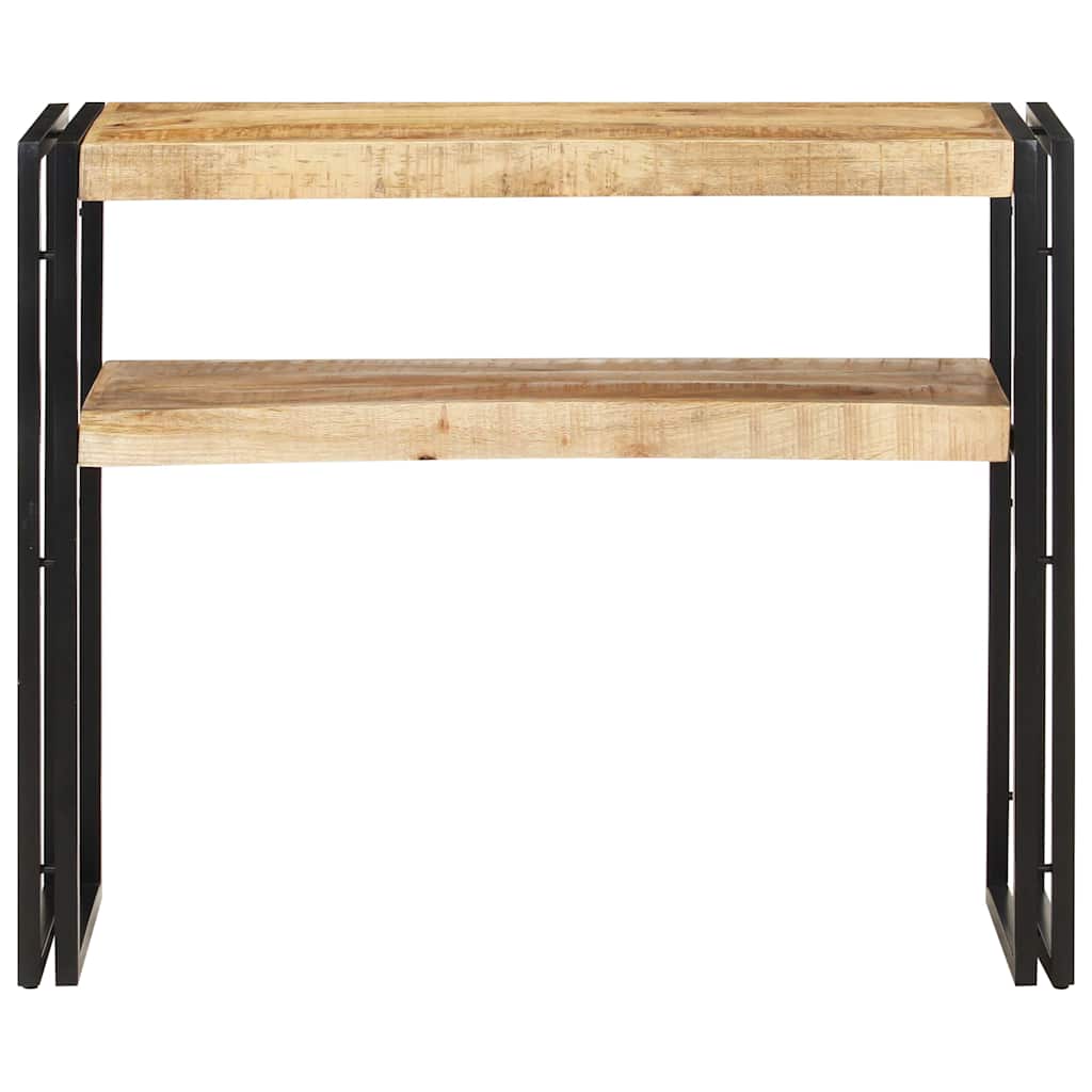 Vidaxl wandtafel 90x30x75 cm ruw mangohout