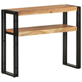 Vidaxl wandtafel 90x30x75 cm massief acaciahout