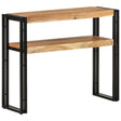 Vidaxl wandtafel 90x30x75 cm massief acaciahout