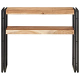 Vidaxl wandtafel 90x30x75 cm massief acaciahout