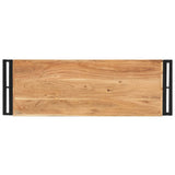 Vidaxl wandtafel 90x30x75 cm massief acaciahout