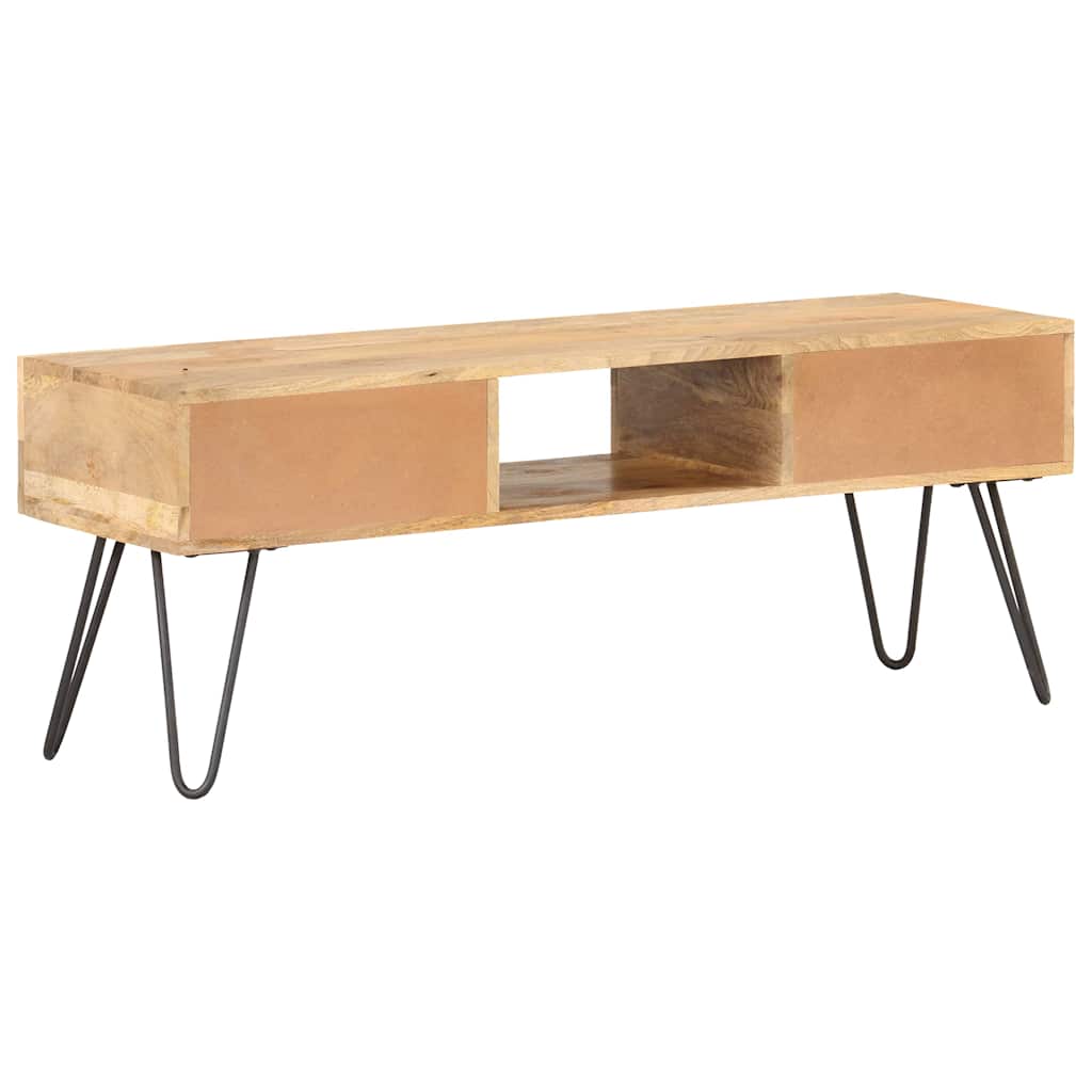 Vidaxl tv-meubel 120x35x45 cm massief mangohout