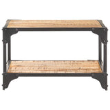 Vidaxl salontafel 60x60x35 cm massief mangohout