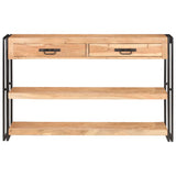 Vidaxl dressoir 120x30x75 cm massief acaciahout