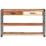 Vidaxl dressoir 120x30x75 cm massief gerecycled hout