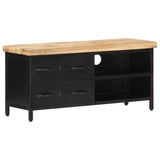 Vidaxl tv-meubel 90x30x41 cm ruw mangohout