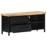 Vidaxl tv-meubel 90x30x41 cm ruw mangohout