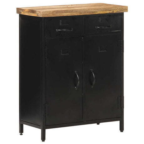 Vidaxl dressoir 60x30x76 cm ruw mangohout