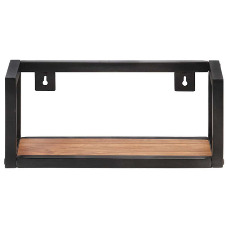 Vidaxl wandschappen 2 st 40 cm massief acaciahout