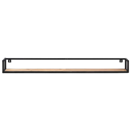 Vidaxl wandschappen 2 st 160 cm massief acaciahout