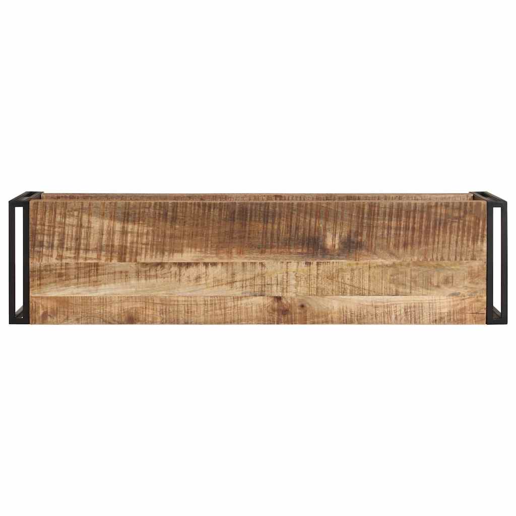 Vidaxl tv-meubel 120x30x40 cm ruw mangohout