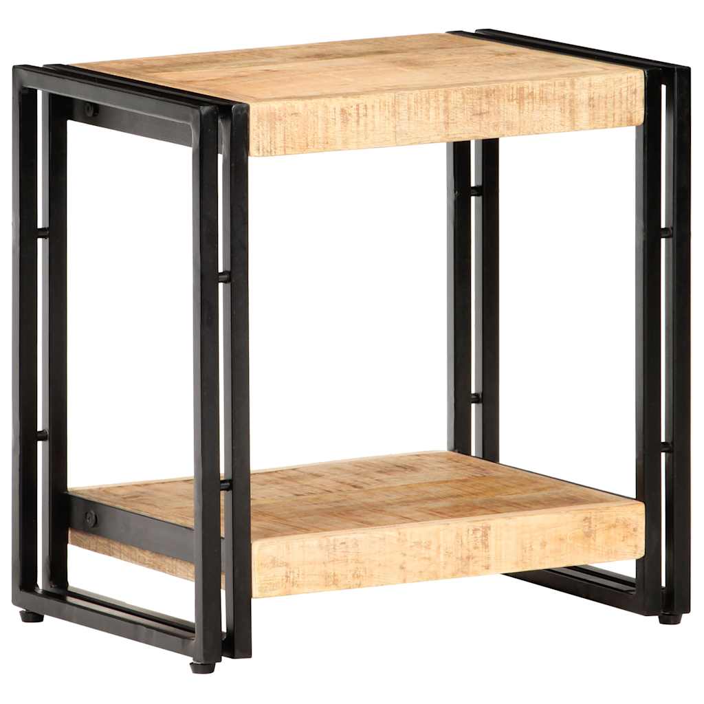 Vidaxl bijzettafel 40x30x40 cm ruw mangohout