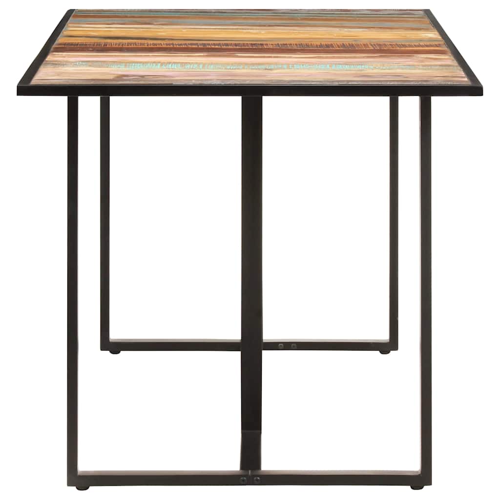 Vidaxl eettafel 160 cm massief gerecycled hout