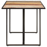 Vidaxl eettafel 160 cm massief gerecycled hout