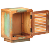Vidaxl nachtkastje 40x30x50 cm massief gerecycled hout