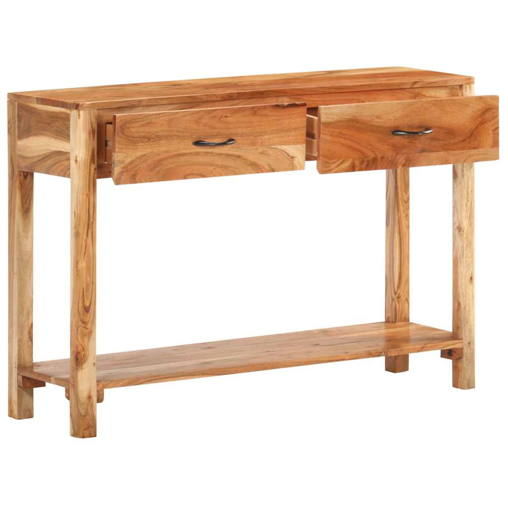 Vidaxl dressoir 110x30x75 cm massief acaciahout