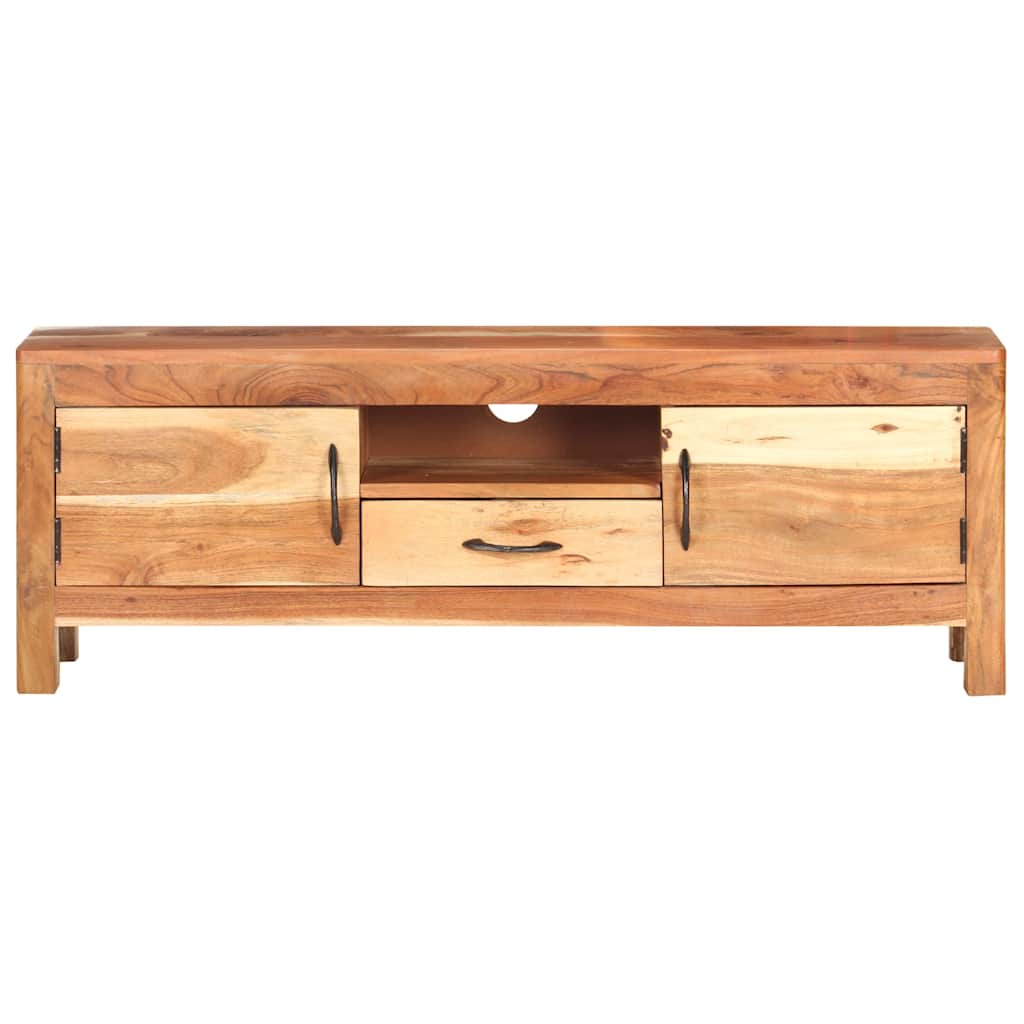 Vidaxl tv-meubel 116x30x40 cm massief acaciahout