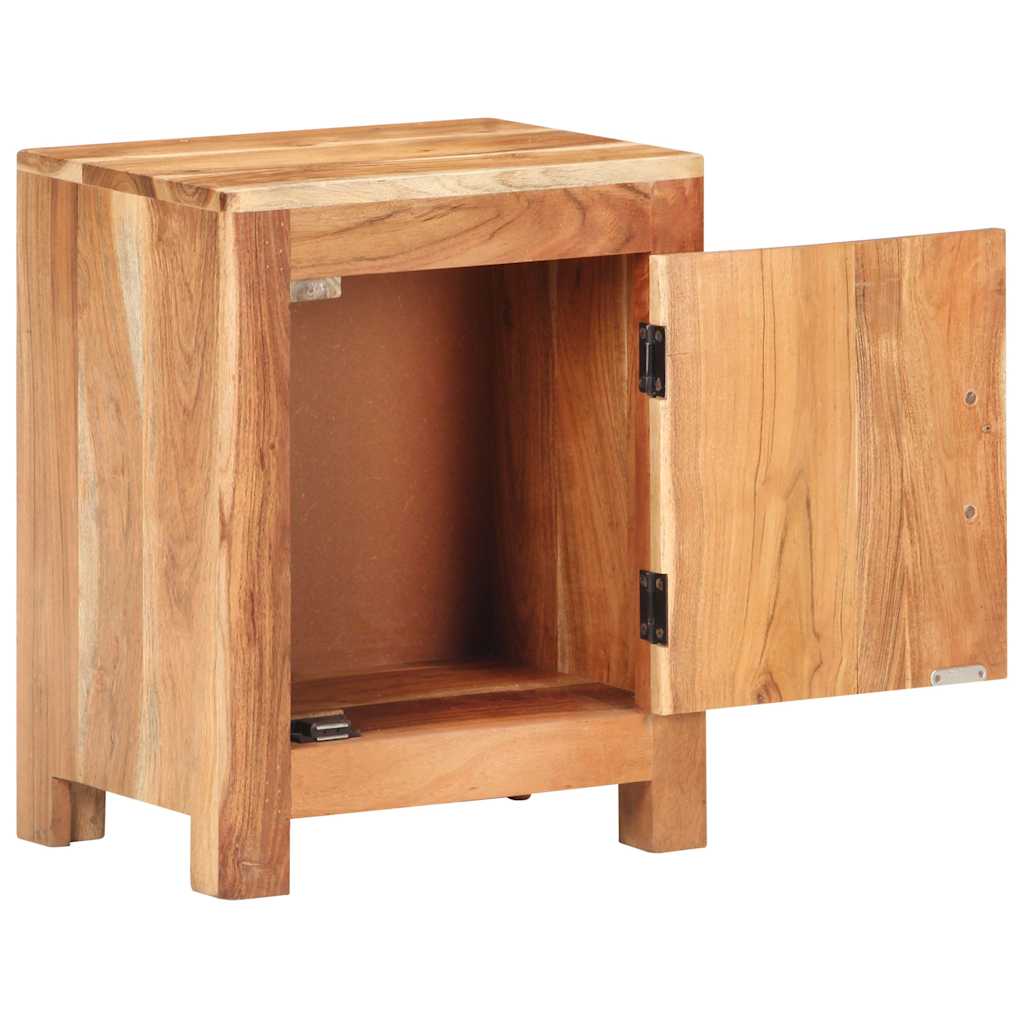 Vidaxl nachtkastje 40x30x50 cm massief acaciahout