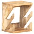 Vidaxl wandskateboardhouder 25x20x30 cm massief mangohout