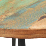 Vidaxl eettafel 80 cm massief gerecycled hout