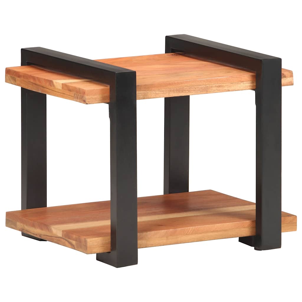 Vidaxl nachtkastje 50x40x40 cm massief acaciahout