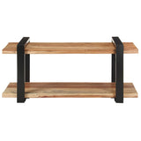 Vidaxl tv-meubel 90x40x40 cm massief acaciahout