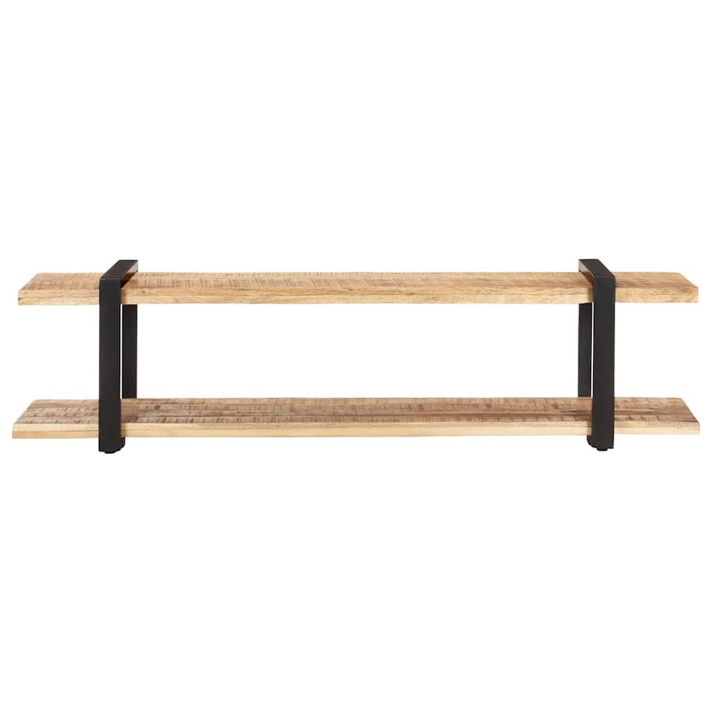 Vidaxl tv-meubel 160x40x40 cm massief ruw mangohout