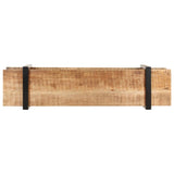 Vidaxl tv-meubel 160x40x40 cm massief ruw mangohout