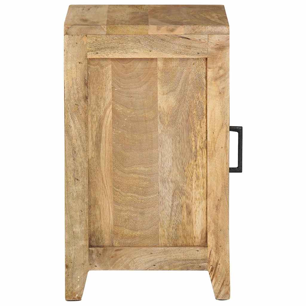 Vidaxl nachtkastje 40x30x50 cm massief mangohout