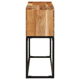 Vidaxl wandtafel 120x30x75 cm massief acaciahout