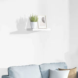 Vidaxl wandschap zwevend 40x23x3,8 cm mdf hoogglans wit