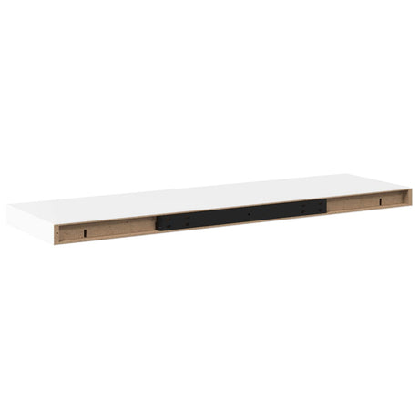 Vidaxl wandschappen zwevend 4 st 80x23,5x3,8 cm mdf wit