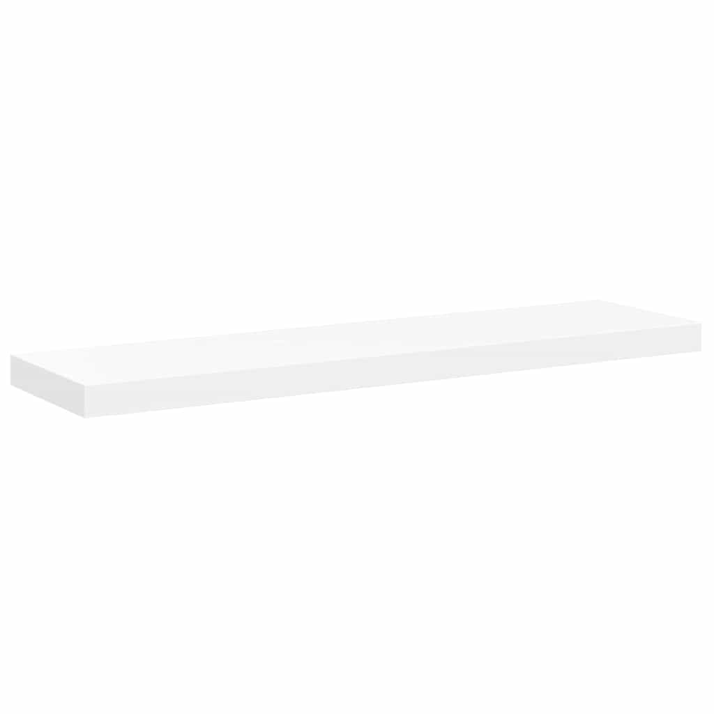Vidaxl wandschap zwevend 90x23,5x3,8 cm mdf wit