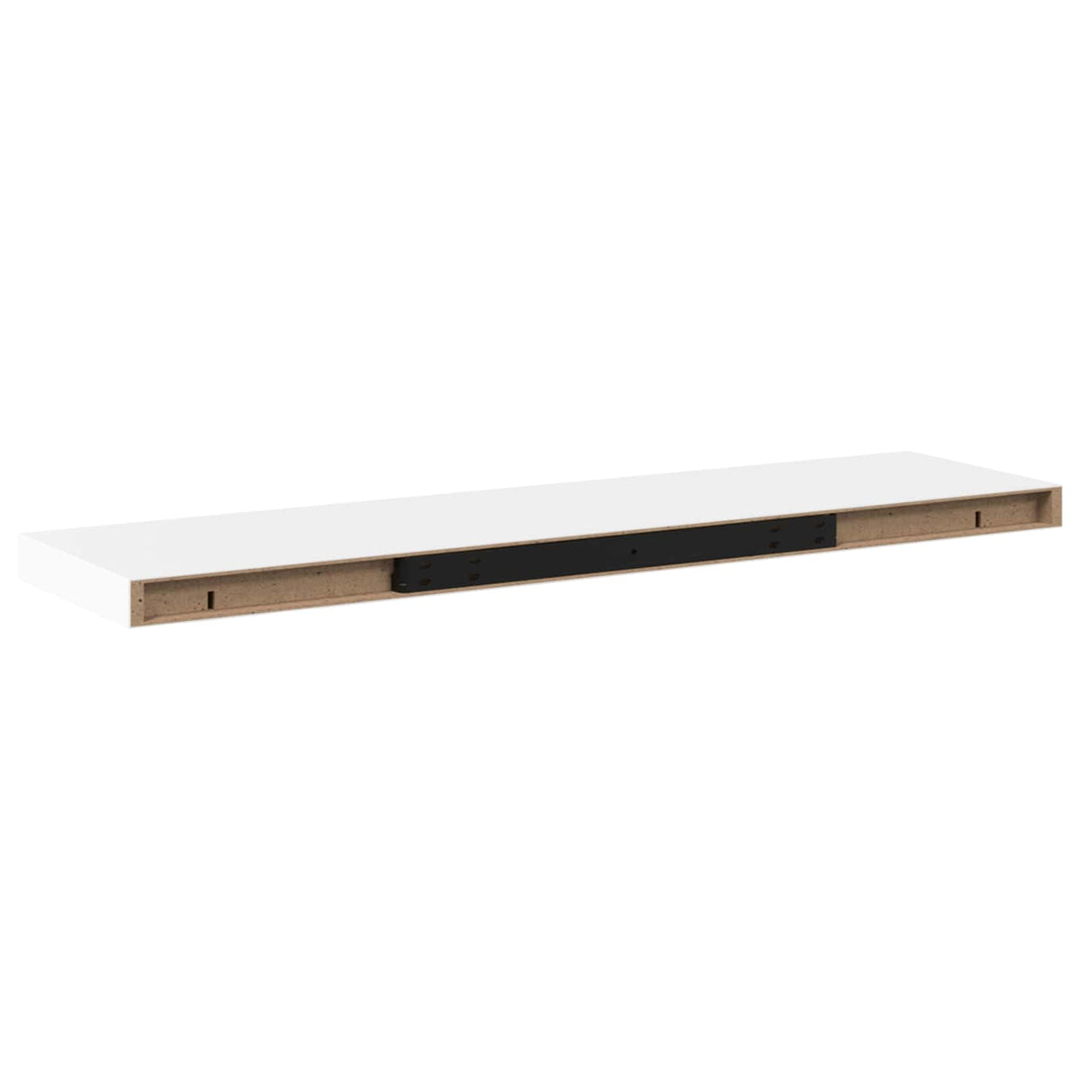 Vidaxl wandschappen zwevend 4 st 90x23,5x3,8 cm mdf wit