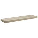 Vidaxl wandschap zwevend 90x23,5x3,8 cm mdf eikenkleurig