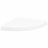Vidaxl zwevende hoekplank wit 35x35x3,8 cm mdf